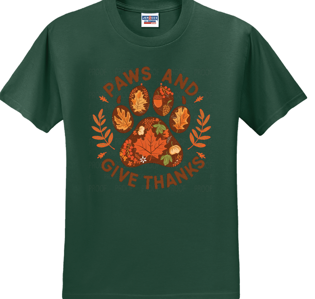 Paws And Give Thanks | Thanksgiving | SALE