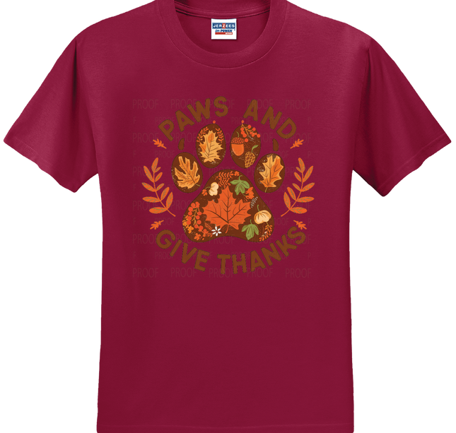 Paws And Give Thanks | Thanksgiving | SALE
