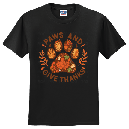 Paws And Give Thanks | Thanksgiving | SALE