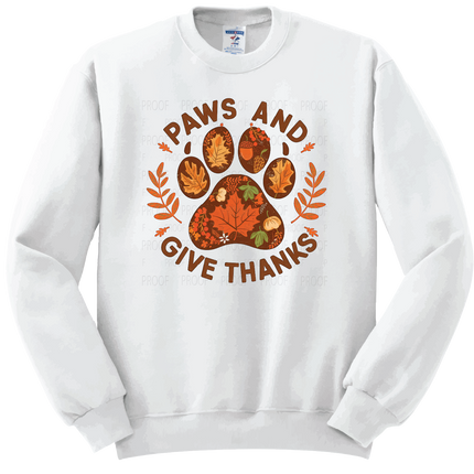 Paws And Give Thanks | Thanksgiving | SALE
