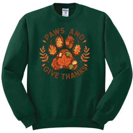 Paws And Give Thanks | Thanksgiving | SALE