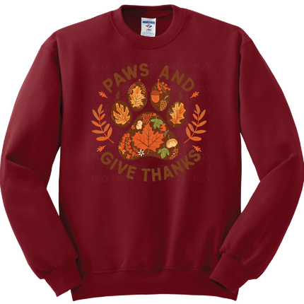 Paws And Give Thanks | Thanksgiving | SALE