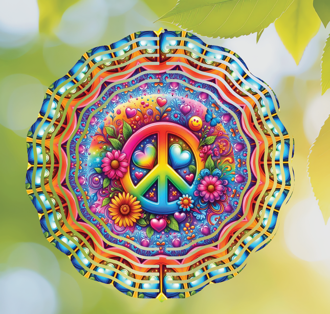 Peace | Wind Spinner