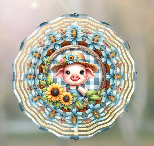 Piggy | Wind Spinner