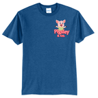 Small / Left Chest / Vintage Blue