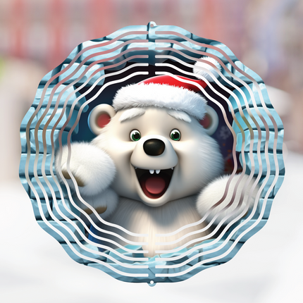 Polar Bear | Wind Spinner
