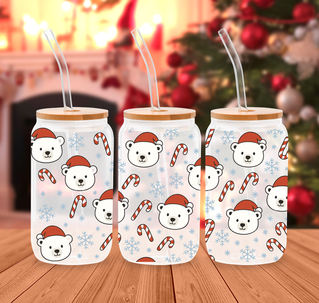 Polar Bear | Glass Cans