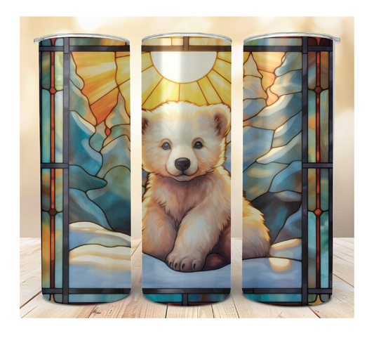 Polar Bear Cub | Wildlife Tumblers