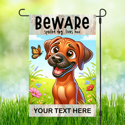 Rhodesian Ridgeback | Dog Garden Flag