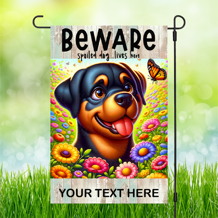 Rottweiler | Dog Garden Flag