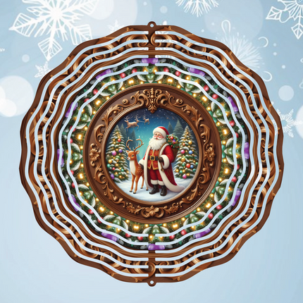 Santa | Wind Spinner