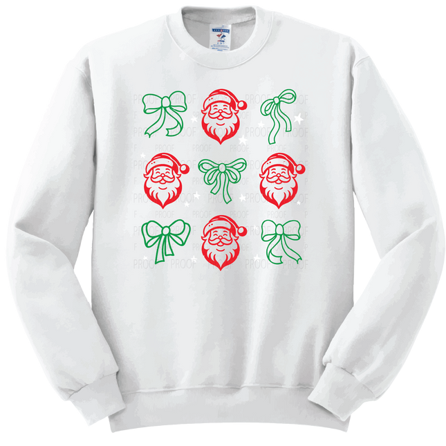 Santa & Bows | Christmas | SALE