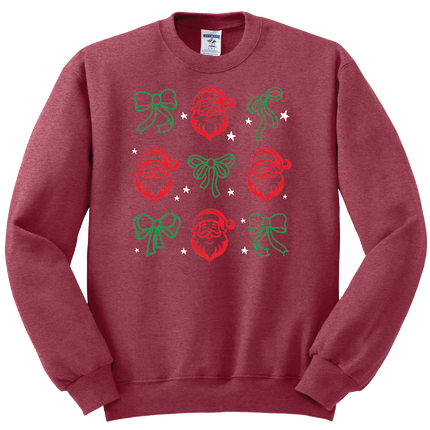 Santa & Bows | Christmas | SALE