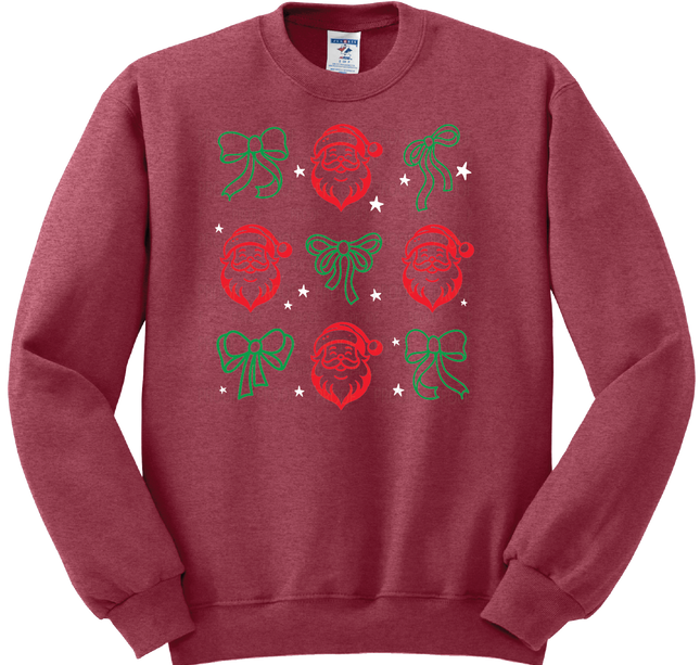 Santa & Bows | Christmas | SALE