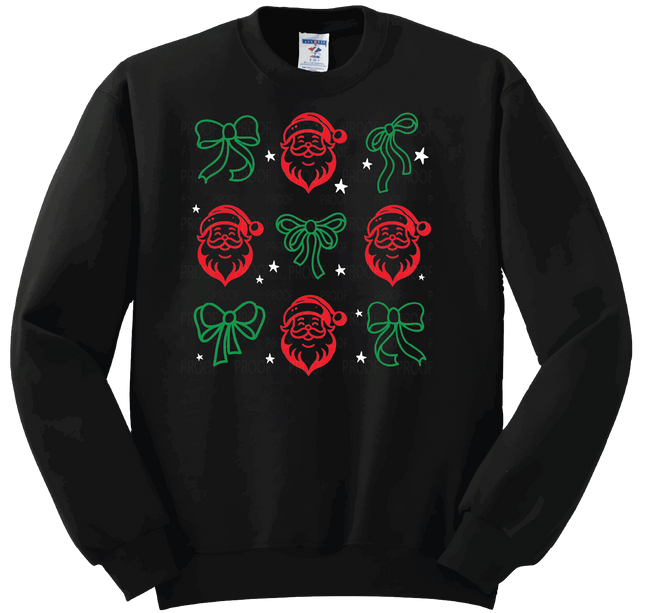 Santa & Bows | Christmas | SALE