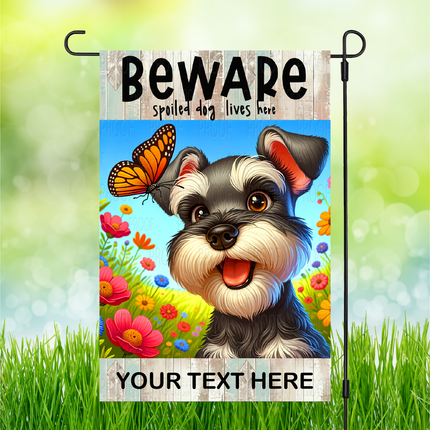 Schnauzer | Dog Garden Flag