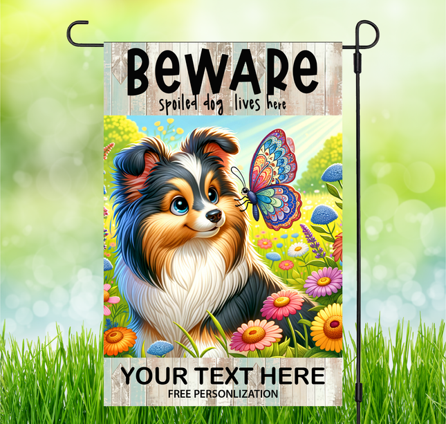 Sheltie | Dog Garden Flag