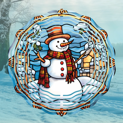 Snowman | Wind Spinner