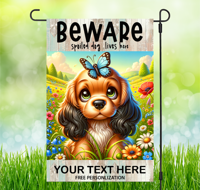 Spaniel | Dog Garden Flag