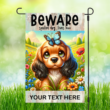 Spaniel | Dog Garden Flag