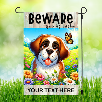 St. Bernard | Dog Garden Flag