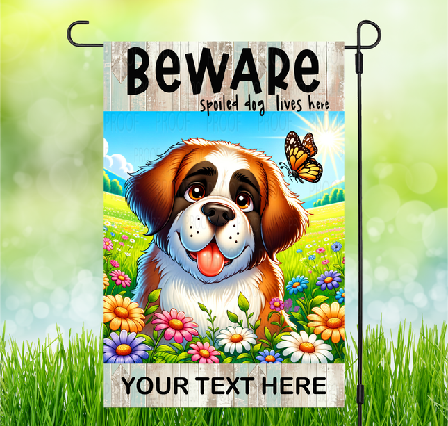 St. Bernard | Dog Garden Flag
