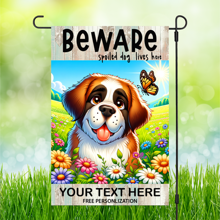 St. Bernard | Dog Garden Flag
