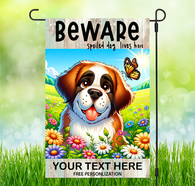 St. Bernard | Dog Garden Flag
