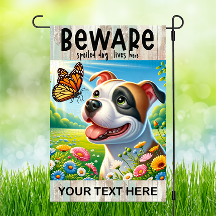 Staffordshire Bull Terrier | Dog Garden Flag