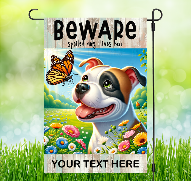 Staffordshire Bull Terrier | Dog Garden Flag