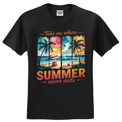 Summer Never Ends | T-Shirt | On Sale!