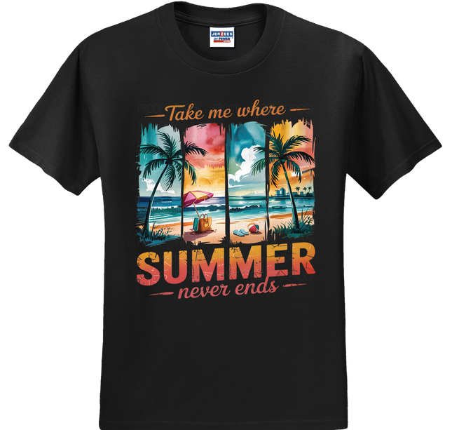 Summer Never Ends | T-Shirt | On Sale!