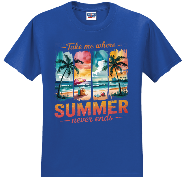 Summer Never Ends | T-Shirt | On Sale!