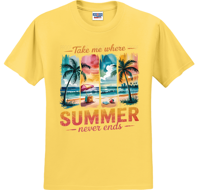 Summer Never Ends | T-Shirt | On Sale!