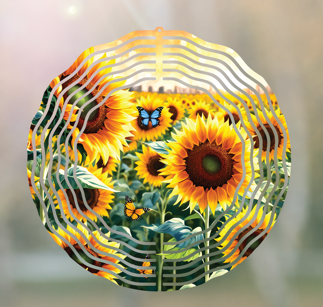 Sunflowers | Wind Spinner