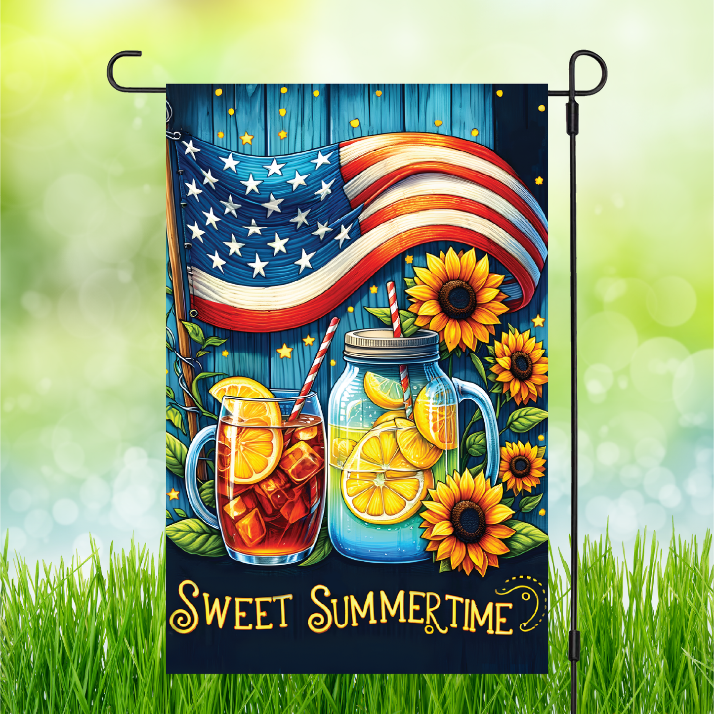 Sweet Summertime | Garden Flag