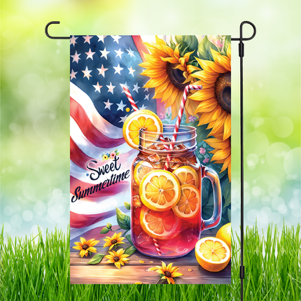 Sweet Summertime | Garden Flag
