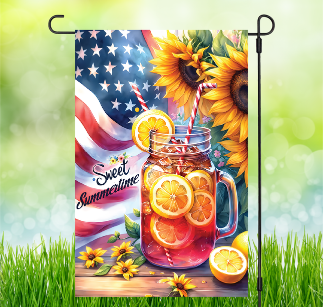 Sweet Summertime | Garden Flag