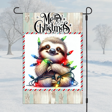 Tangled Sloth | Garden Flag