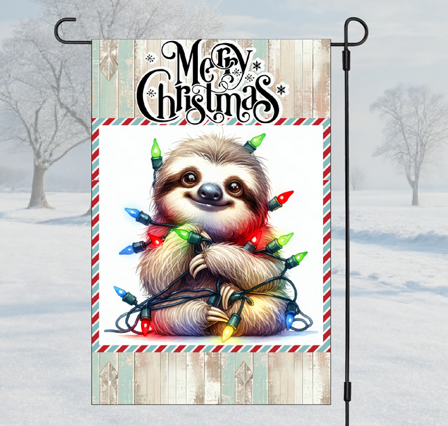 Tangled Sloth | Garden Flag