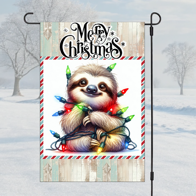 Tangled Sloth | Garden Flag