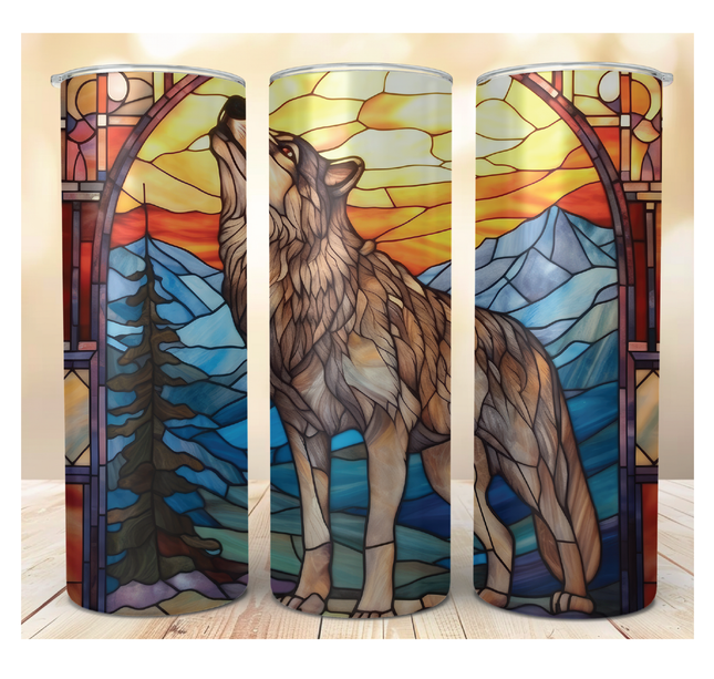 Timber Wolf | Wildlife Tumblers