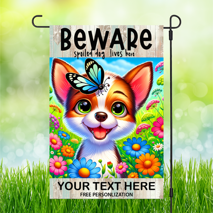 Toy Fox Terrier | Dog Garden Flag