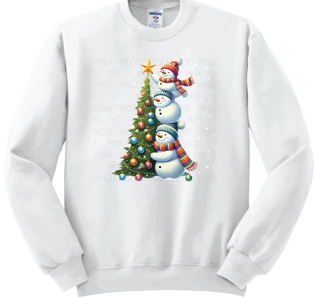 Snowmen Decorating Tree | Christmas | SALE