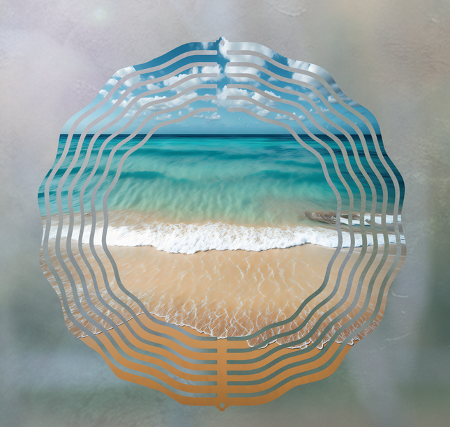 Tropical Beach | Wind Spinner