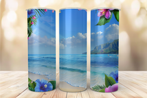 20oz Tumbler / Beach View 2