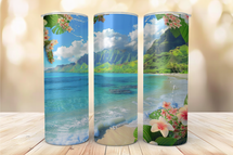 20oz Tumbler / Beach View 4
