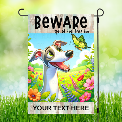 Whippet | Dog Garden Flag