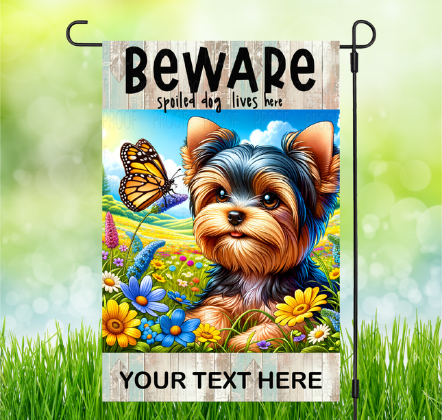 Yorkshire Terrier | Dog Garden Flag