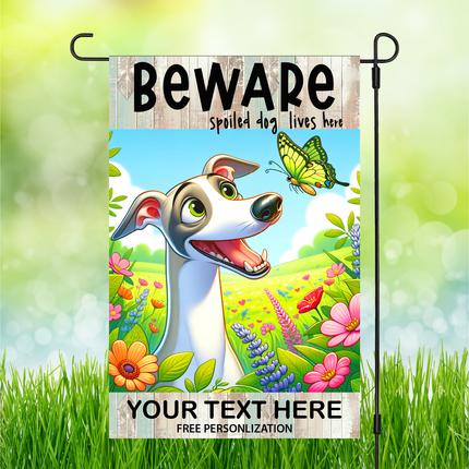 Whippet | Dog Garden Flag